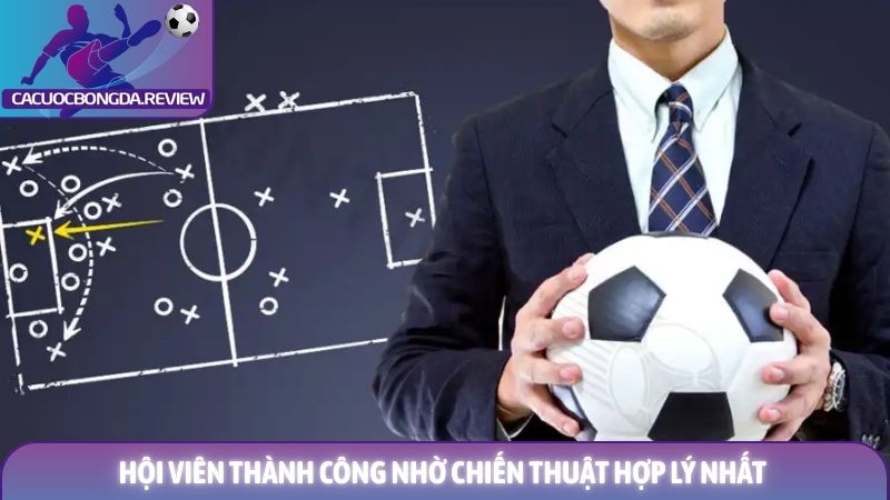 Cách soi kèo tài xỉu bóng đá luôn thắng cho người mới 2 Hội viên thành công nhờ chiến thuật hợp lý nhất
